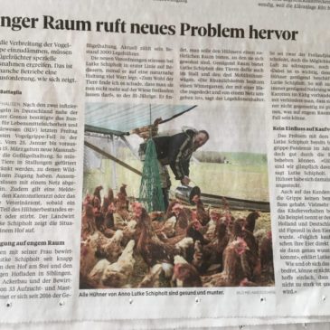 Enger Raum ruft neues Problem hervor