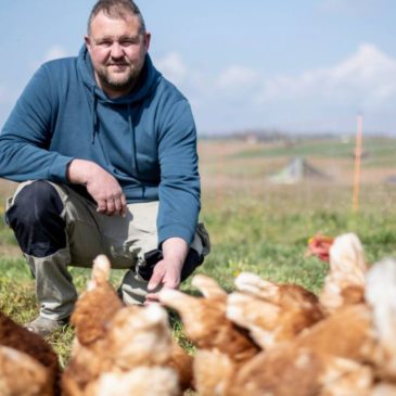 Reportage: Von glücklichen Hühnern und gesunden Böden